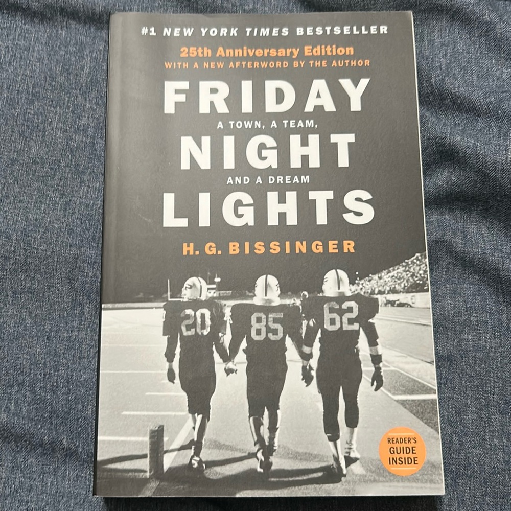 Friday Night Lights 25th Anniversary Edition (paperback), H.G. Bissinger